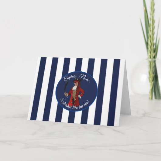 Boy Pirate Kaart (Voorkant)