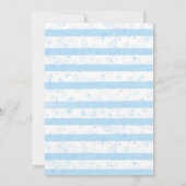 Boy Pool Party Invitation – Cool Dude Birthday Kaart (Achterkant)