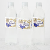 Boy Prince Baby shower Waterflesetiketten Waterfles Etiket (Flessen)