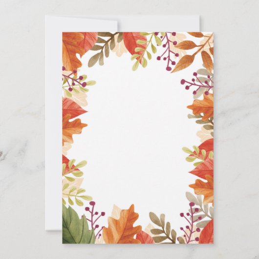 Boy Pumpkin Herfst Birthday Uitnodiging (Achterkant)