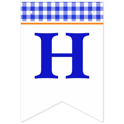 Boy Pumpkin Patch Tractor Blue Birthday Banner (Tweede vlag)