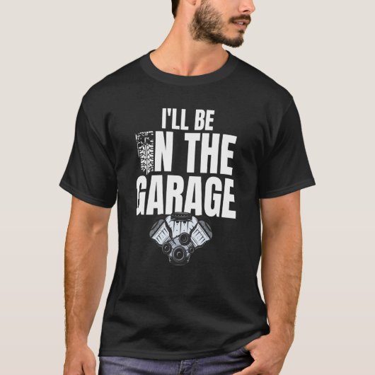 Boy Racer Car Petrol Head Racic Mechanic Mannen Wo T-shirt (Voorkant)