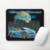 Boy Racer - Mousepad Muismat (Met muis)