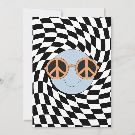 Boy Retro Ghost Halloween Verjaardag Kaart (Achterkant)