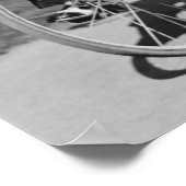 Boy Riding Tricycle Poster (Hoek)