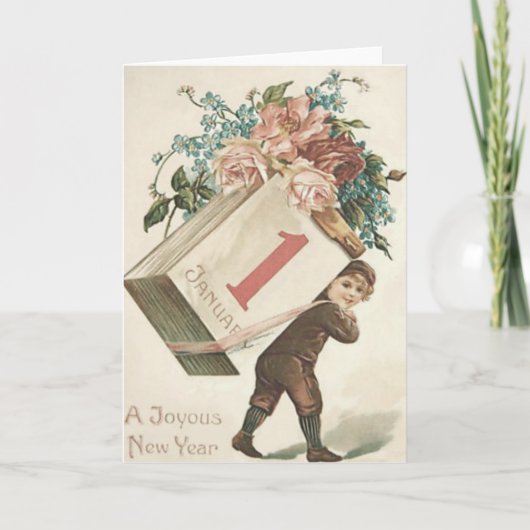 Boy Roos Calendar Vergeet-Me-Not Kaart (Voorkant)