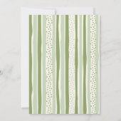 Boy Safari Birthday party animals invitation Kaart (Achterkant)