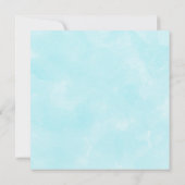 Boy Safari Oerwoud Animals Baby shower Kaart (Achterkant)