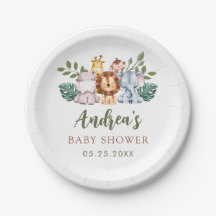 Boy Safari Oerwoud Baby shower Borden