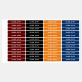 Boy School Daycare Name Labels (Vel)