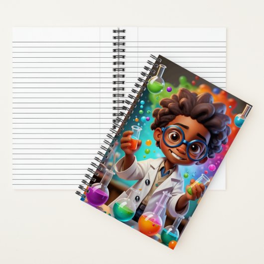 Boy Scientist Notitieboek (Binnen)