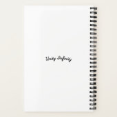 Boy Scientist Notitieboek (Achterkant)