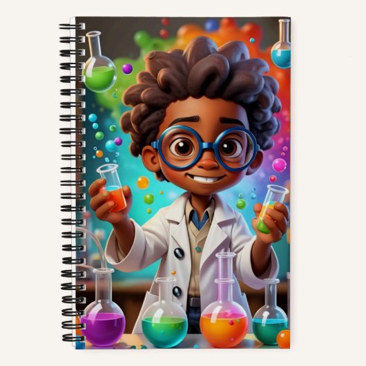 Boy Scientist Notitieboek (Voorkant)