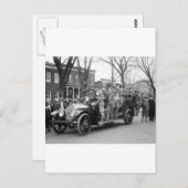 Boy Scout Fire Drill, jaren 1910 Briefkaart (Voorkant / Achterkant)