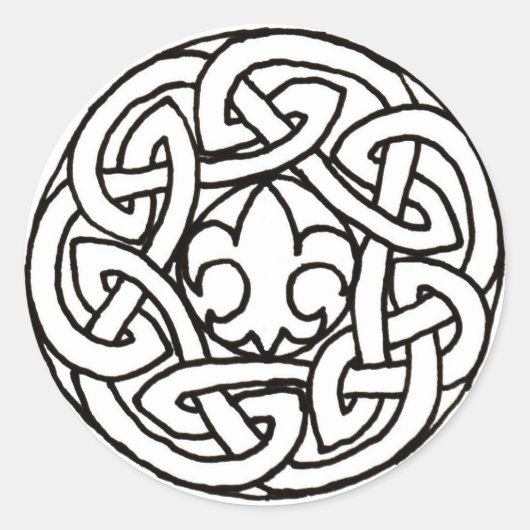 Boy Scout Knoop stickers (Voorkant)