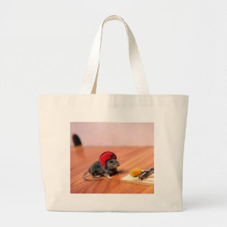 Boy Scout Mouse Grote Tote Bag