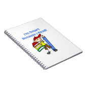 Boy Smart omdat ik las Notitieboek (Rechterzijde)
