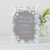 Boy Snowflakes Winter Nederland verjaardag Kaart (Staand voorkant)