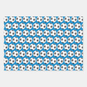 Boy Soccer Field Inpakpapier Vel (Voorkant 2)