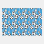 Boy Soccer Field Inpakpapier Vel (Voorkant)