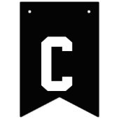 Boy Soccer Player verjaardagsfeestje blauw Vlaggetjes (Tweede vlag)