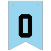 Boy Soccer Player verjaardagsfeestje blauw Vlaggetjes (Derde vlag)