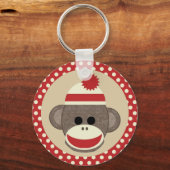 Boy Sock aap sleutelhanger (Voorkant)