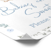 Boy Some Bunny Baby shower Babies zijn Sweet Poster (Hoek)
