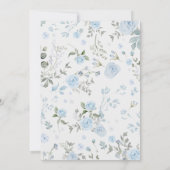 Boy Some Bunny Baby shower Kaart (Achterkant)