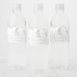 Boy Some Bunny Baby shower Waterfles Etiket