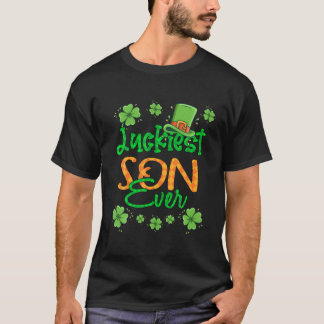 Boy St Patrick Day Luc3 Zoon ooit St Patricks D T-shirt