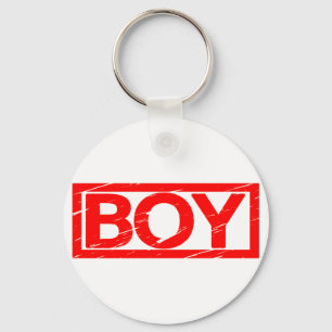 Boy Stamp Sleutelhanger