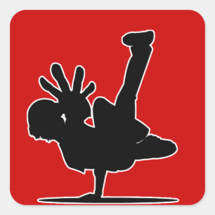 BOY sticker rood