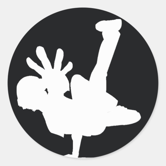 BOY sticker wit (Voorkant)