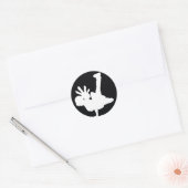 BOY sticker wit (Envelop)