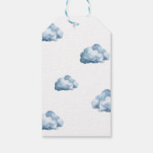 Boy Teddy Bear Baby shower Dank u Gift Labels Cadeaulabel (Achterkant)