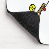 Boy Tennis Player Mousepad Muismat (Hoek)