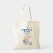  Boy To Grandma's House I Go Tote Bag (Voorkant)