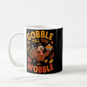 Boy Toddler Gobble Till You Wobble Turkey Funny Th Koffiemok (Links)