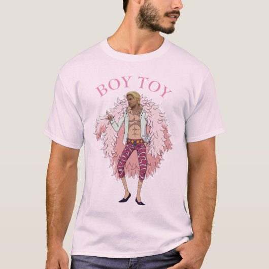 BOY TOY FlamBOYant LGBTQ Gay Pride T-Shirt (Voorkant)