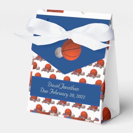 Boy Toys Thleed Favor Box Bedankdoosjes (Voorkant Zijde)