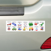 Boy Toys Waterdichte Sippy Cup Labels Bumpersticker (Op auto)