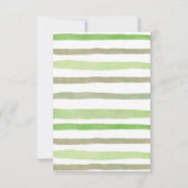 Boy Tropical Dinosaur Baby shower Uitnodigen Roar Kaart (Achterkant)