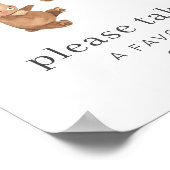 Boy Twins - Beren Party Petten - Verjaardagsgunst  Poster (Hoek)