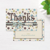 Boy TY Gift Label Visitekaartjes (Bureau)