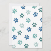 Boy Veterinary Animal Kids Verjaardagsfeestje Kaart (Achterkant)