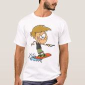 Boy Wakeboarding Fun Zomer Watersport T-shirt (Voorkant)