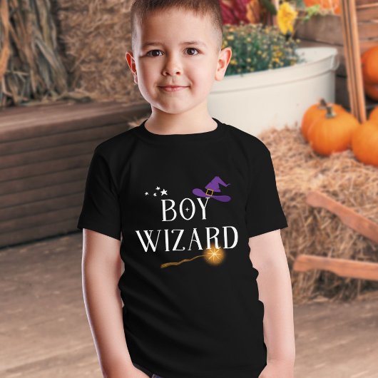 Boy Wizard - Familie bij Halloween T-shirt