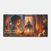 Boy Wizard Magic Fantasy Bureaumat (Voorkant)