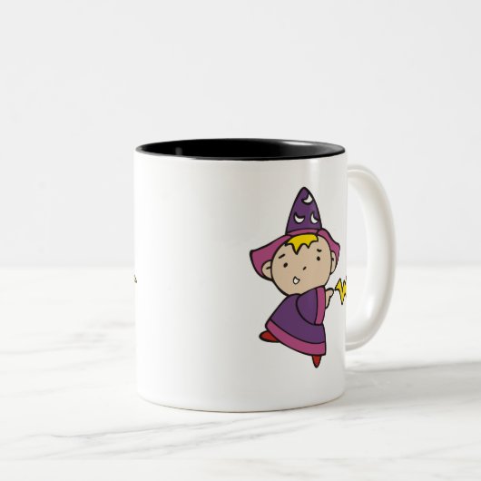 Boy Wizard Tweekleurige Koffiemok (Voorkant rechts)